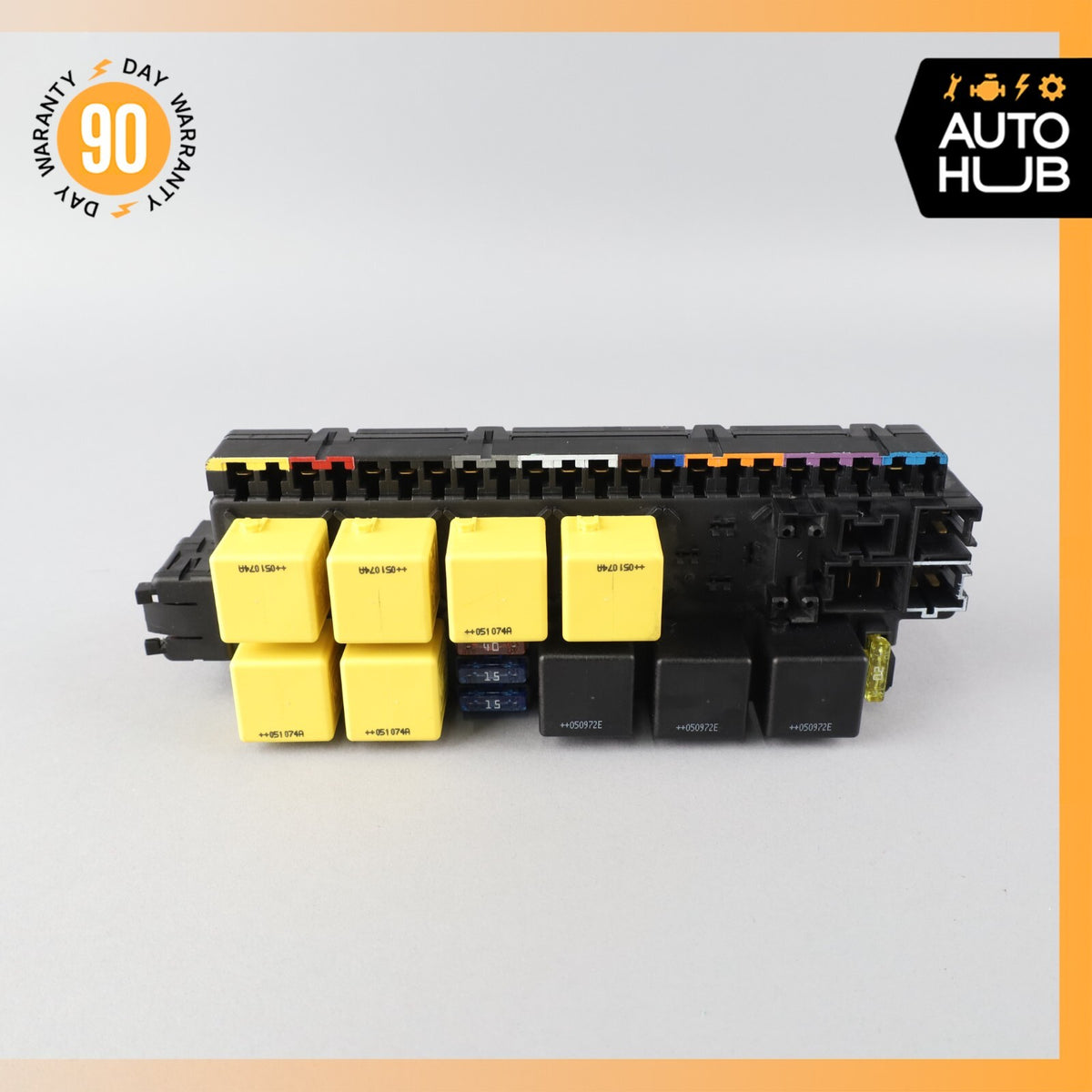 03-12 Mercedes R230 SL500 SL55 AMG Front Left SAM Fuse Box Control Module OEM - photo 7