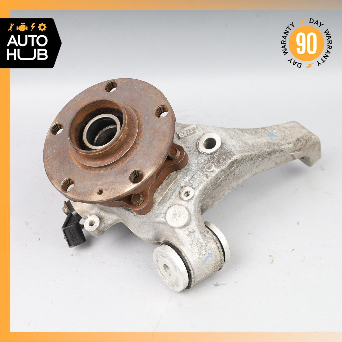 03-13 Bentley Continental GT Flying Spur Rear Left Side Spindle Knuckle Hub OEM - photo 6