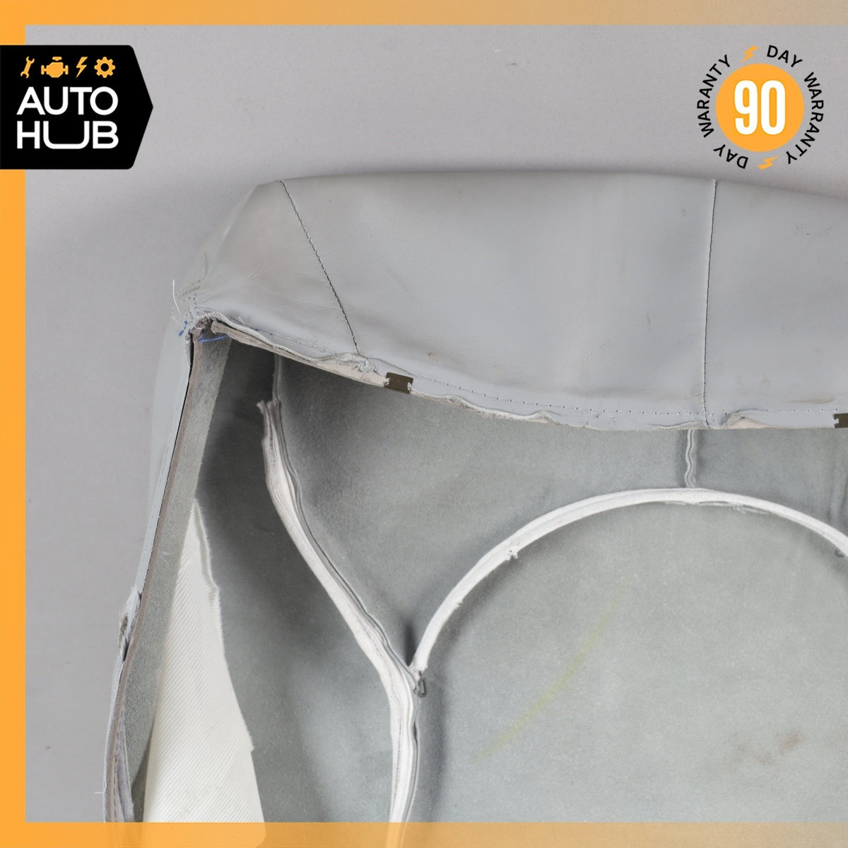 96-02 Mercedes R129 SL500 SL320 Left or Right Lower Bottom Seat Cushion Skin OEM - photo 10