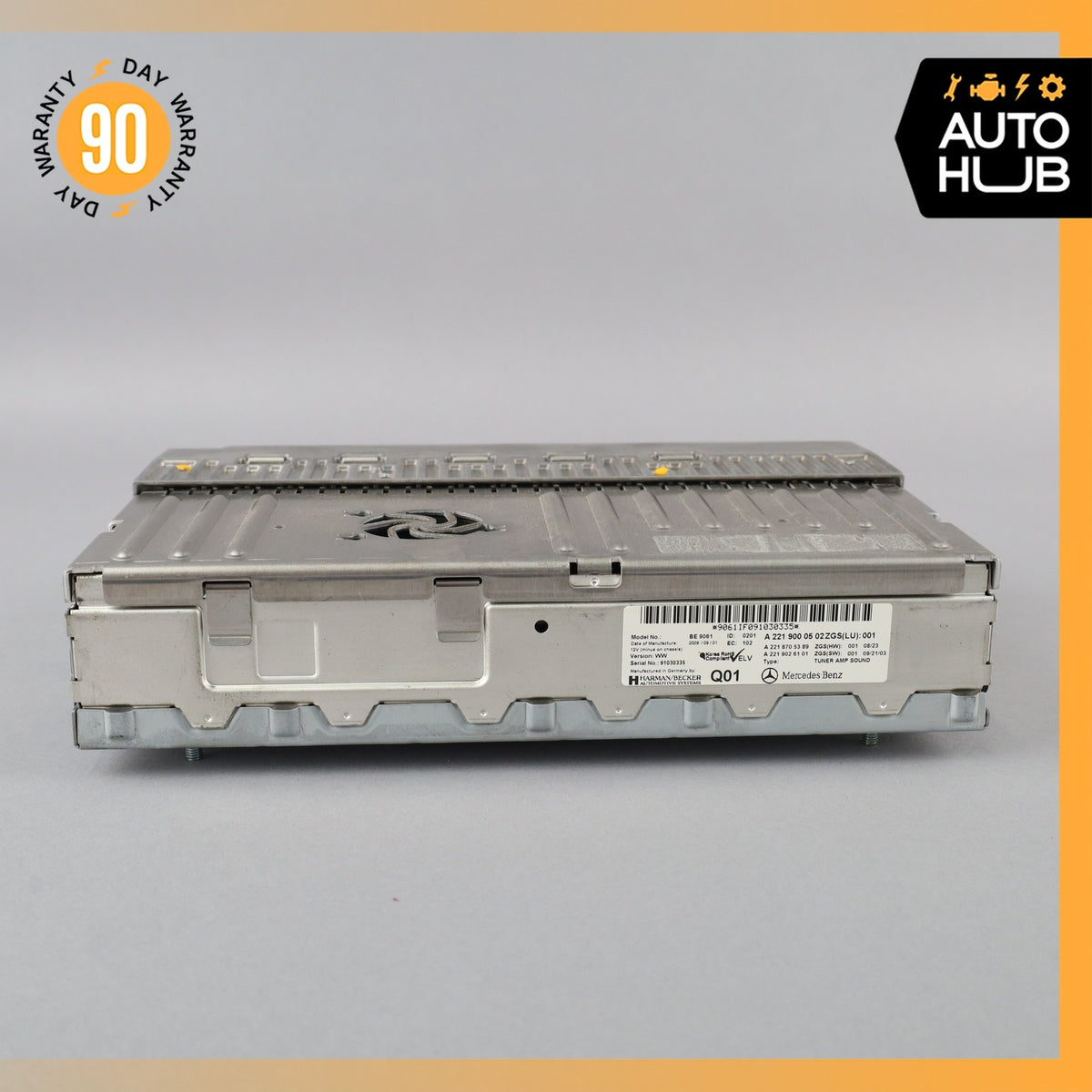07-14 Mercedes W221 S550 CL550 Harman Becker Kardon Amplifier Assembly OEM - photo 3