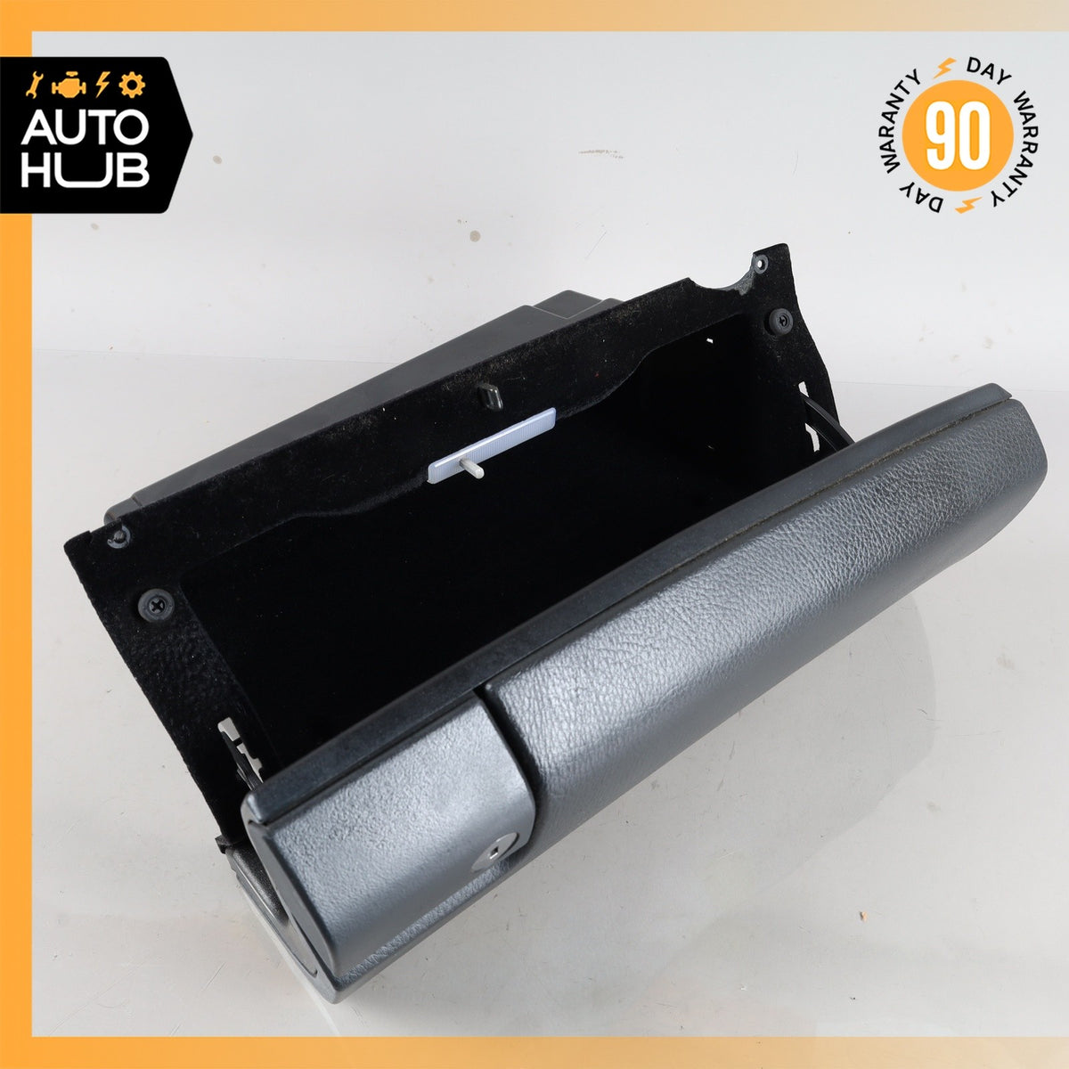 97-03 Mercedes W210 E430 E320 E55 AMG Dashboard Glove Box Compartment Black OEM - photo 12