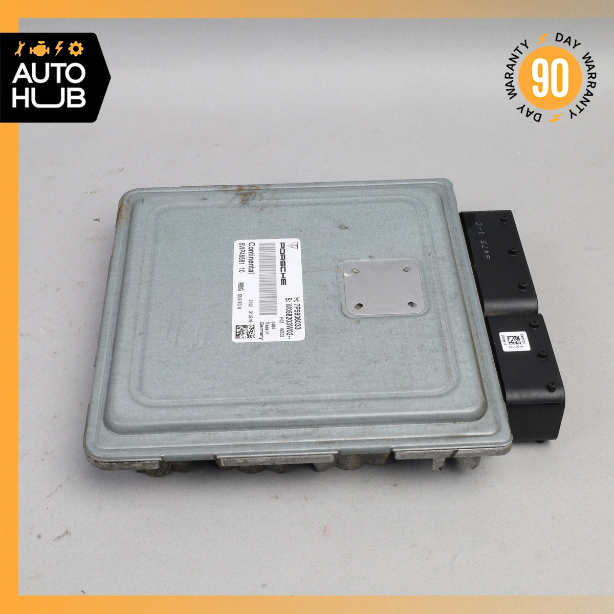 11-14 Porsche Cayenne Turbo 958 4.8L Engine Control Module ECU OEM 92k - photo 7