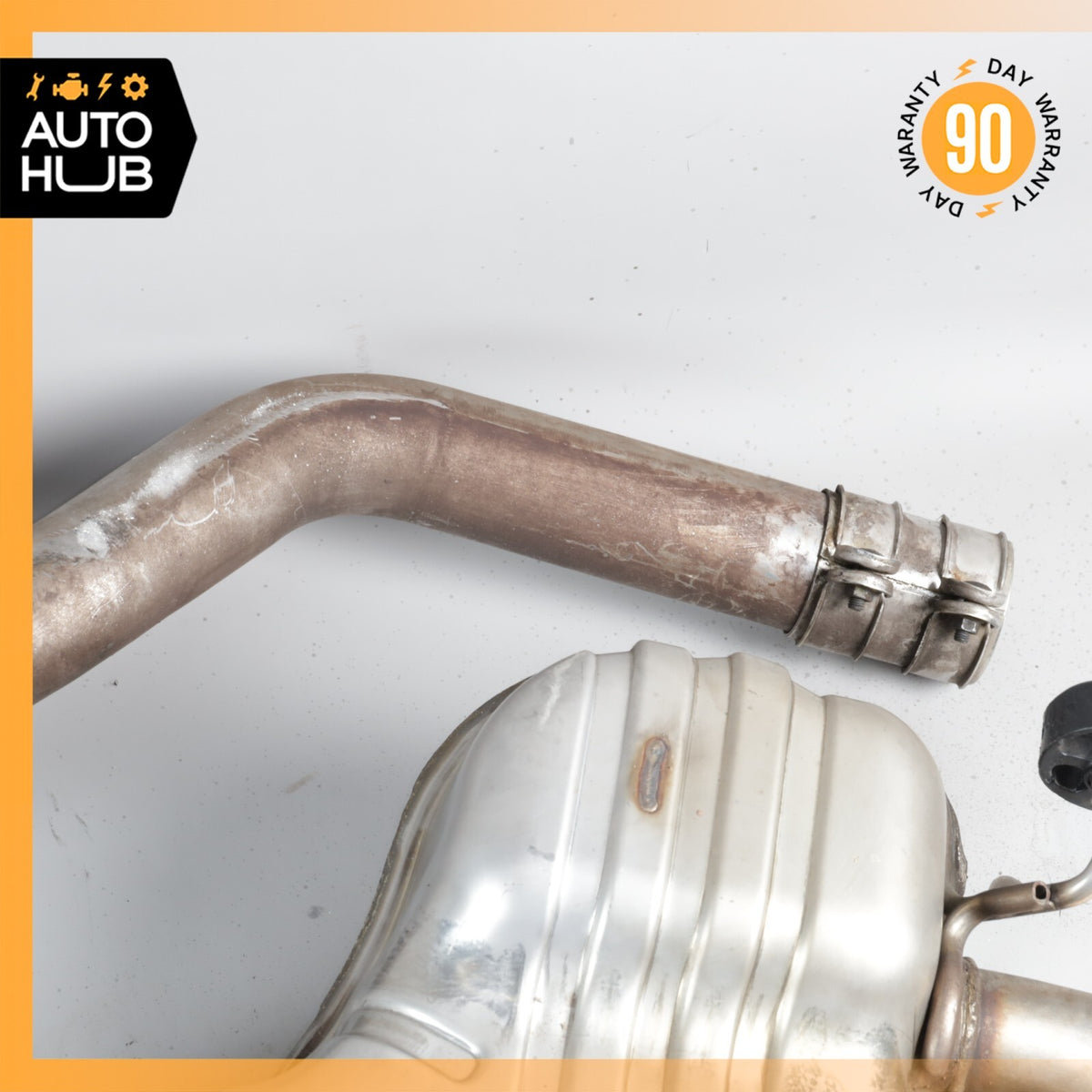 03-12 Bentley Continental GT Exhaust Muffler Mufflers Right & Left Set OEM 36k - photo 5