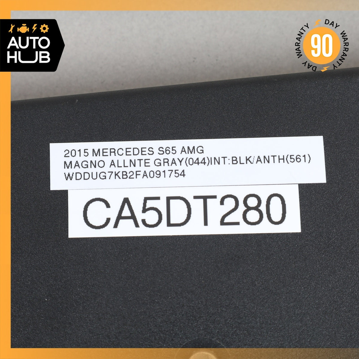 14-15 Mercedes W222 S65 Active Body Control ABC Suspension Module Control OEM - photo 11