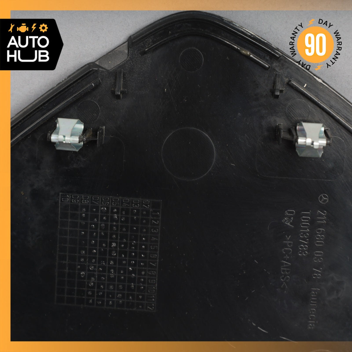 07-09 Mercedes W211 E350 E550 E63 Left Side Dashboard Trim Cover Panel Black OEM - photo 11