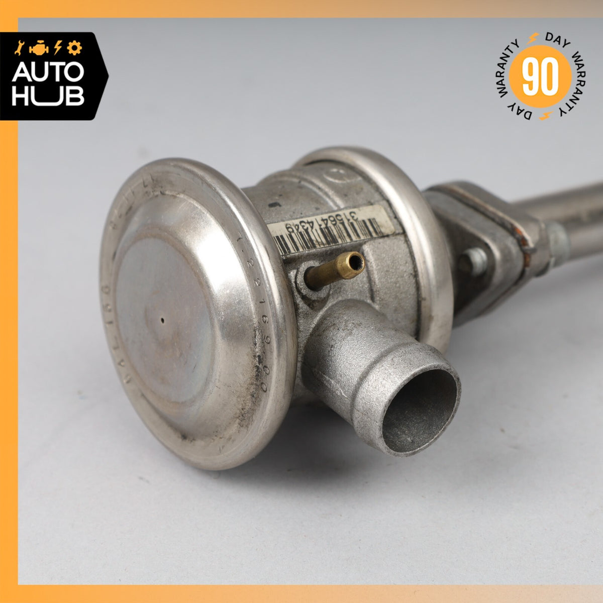 05-07 Maserati Quattroporte M139 Left Air Pump Check Valve EGR w/ Line OEM - photo 2