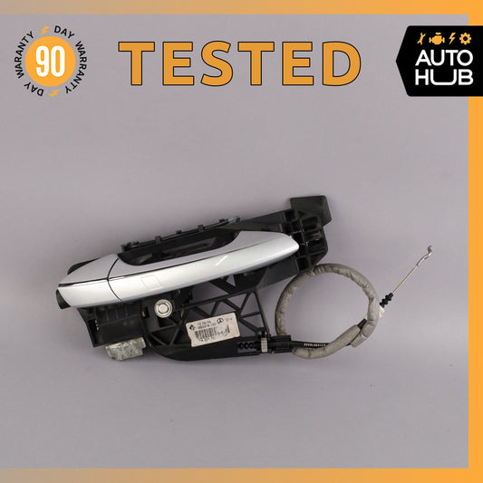07-13 Mercedes W221 S400 S63 AMG Rear Right Exterior Door Handle Keyless Go OEM - photo 1