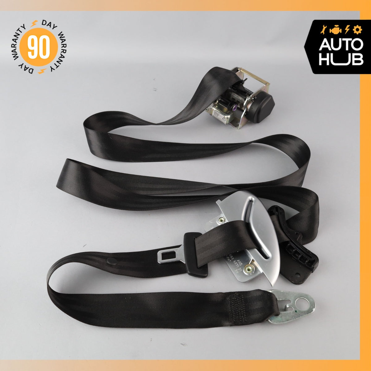 07-11 Bentley Continental GTC Speed Front Right Passenger Side Seat Belt OEM 19k - photo 2