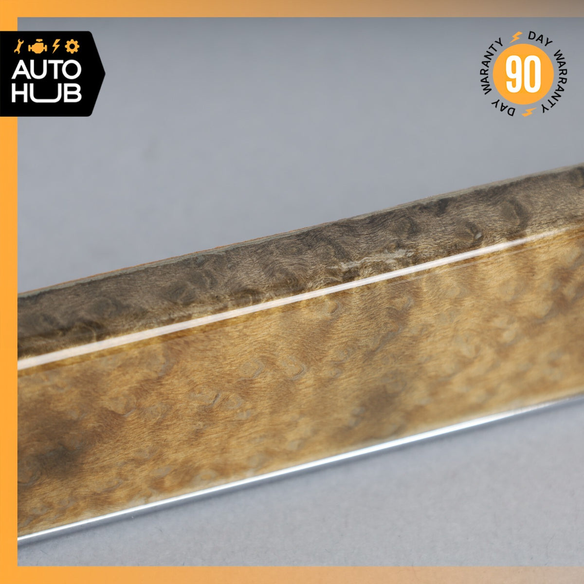 03-09 Mercedes W211 E550 E350 E55 AMG Dashboard Dash Left Molding Trim Wood OEM - photo 4