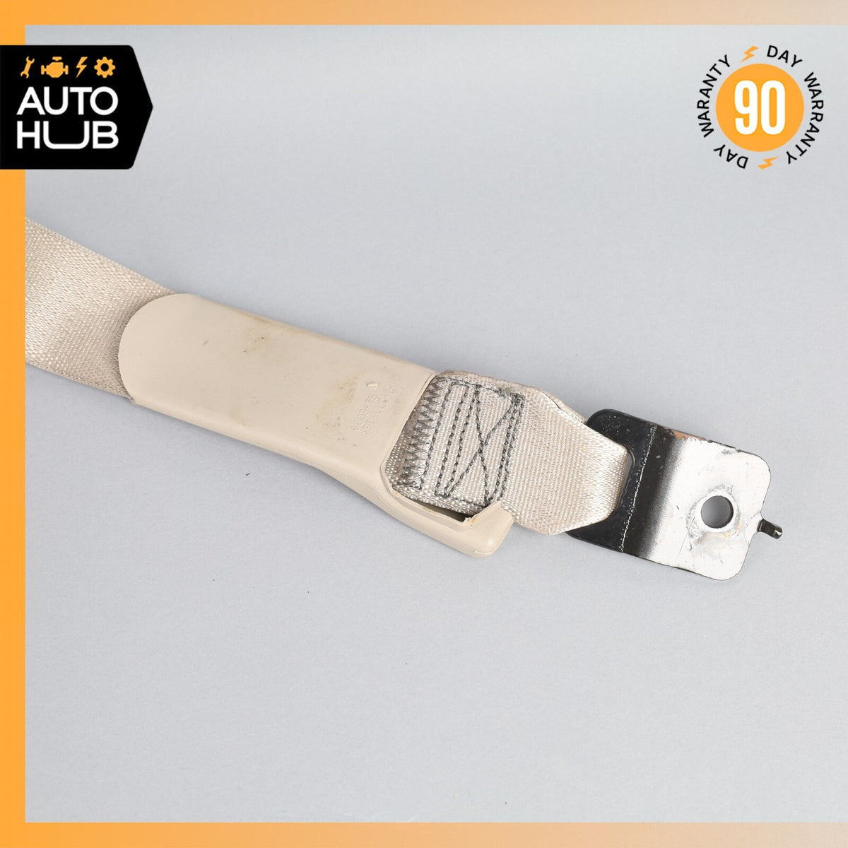 04-05 Cadillac XLR Left Driver Seatbelt Seat Belt Retractor Beige 89023213 OEM - photo 10