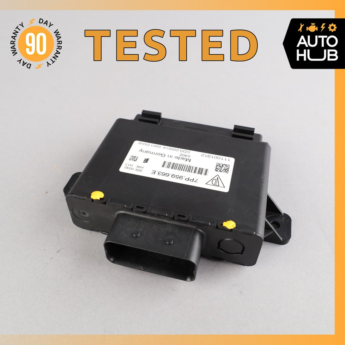 Porsche Cayenne 958 Start Stop Voltage Stabilizer Control Module ECU OEM - photo 1