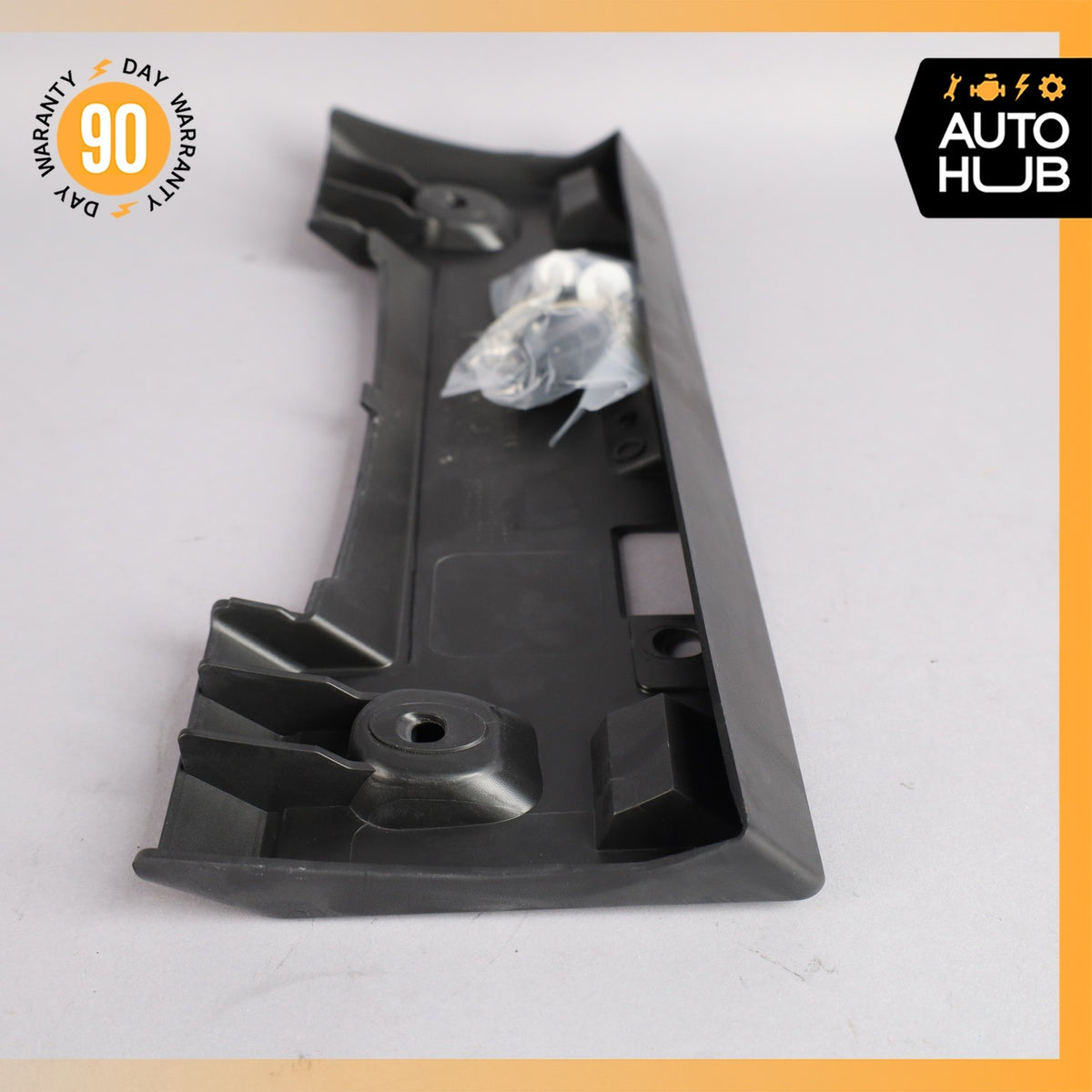 14-18 Infiniti Q50 Front Bumper License Plate Holder OEM 54k - photo 6