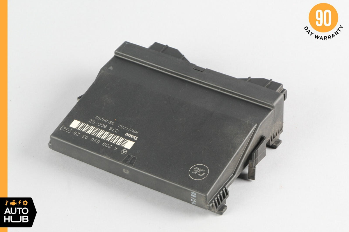 03-09 Mercedes W209 CLK320 CLK500 CLK55 Rear Temic Control Module 2098200326 OEM - photo 2