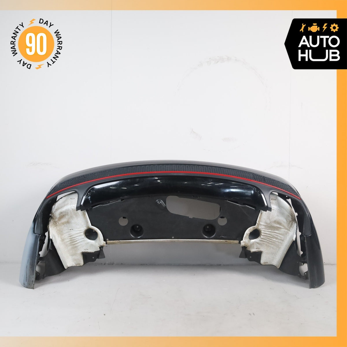 14-16 Mercedes W117 CLA250 AMG Sport Rear Bumper Cover Assembly Black OEM - photo 15