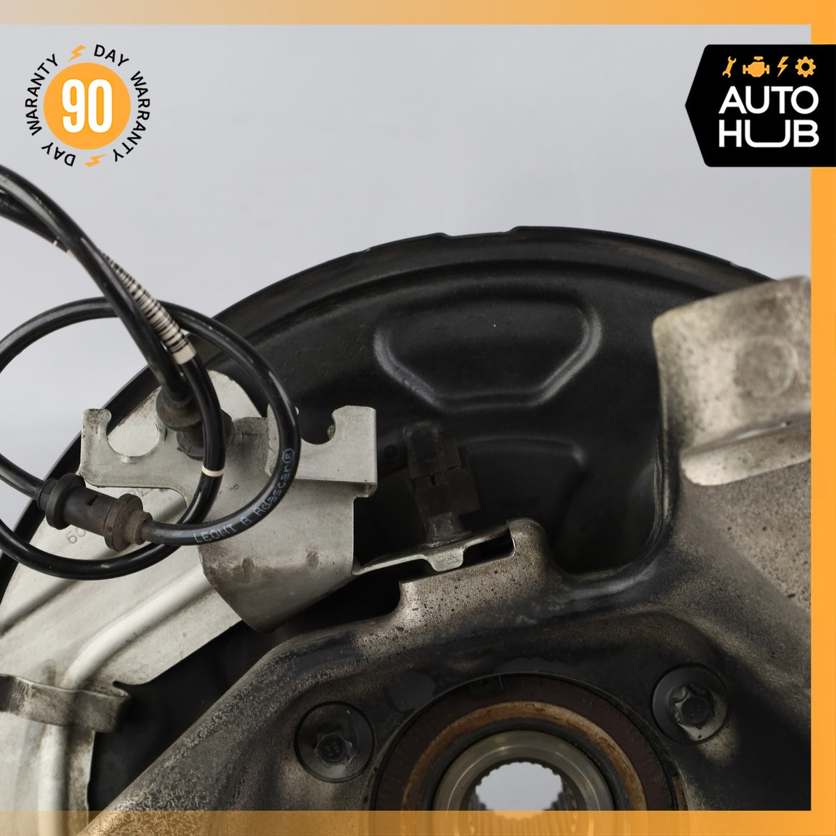 17-20 Mercedes W213 E300 E350 Rear Left Side Spindle Knuckle Hub OEM 84k - photo 10