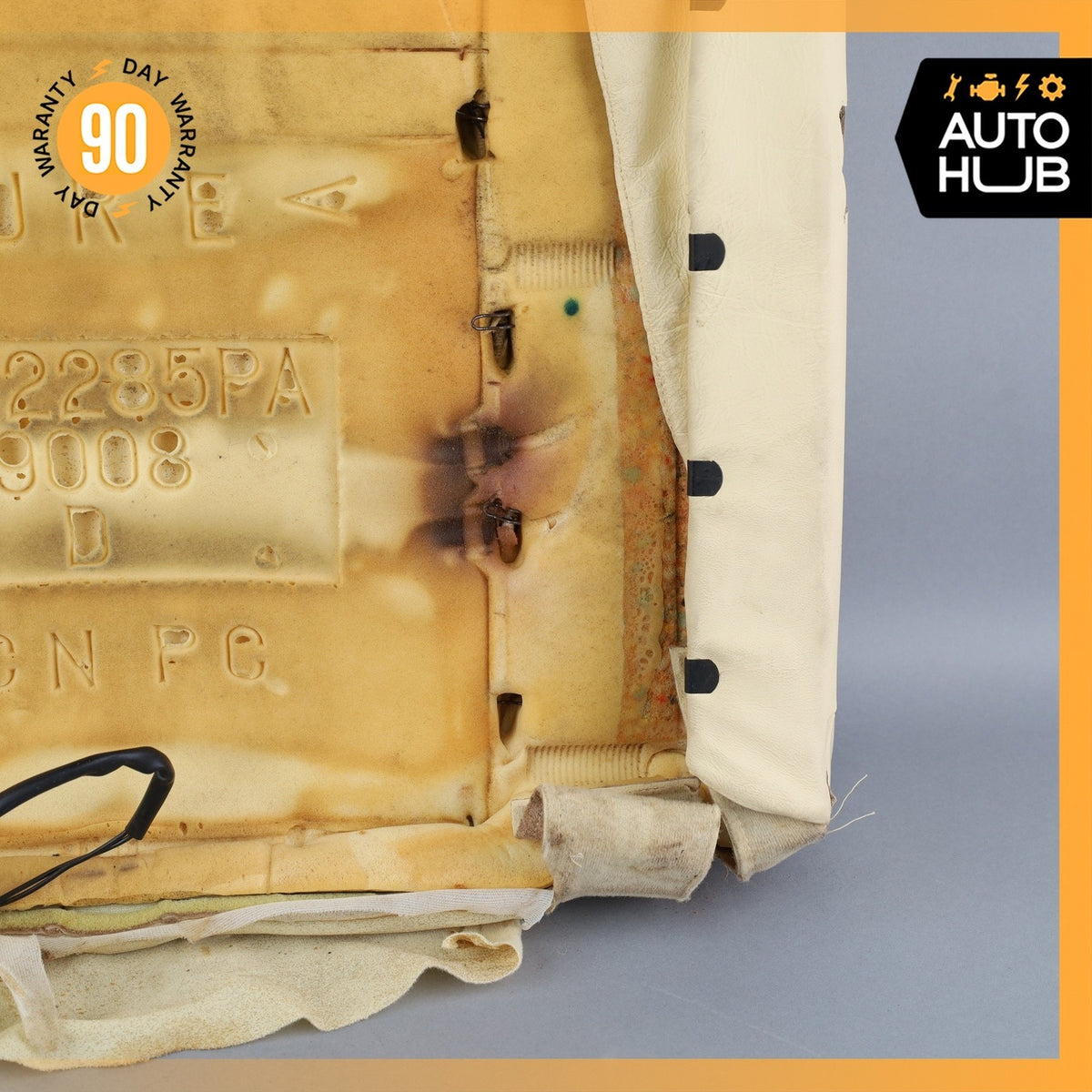 00-02 Bentley Arnage Front Left or Right Top Upper Seat Cushion OEM 42k - photo 15