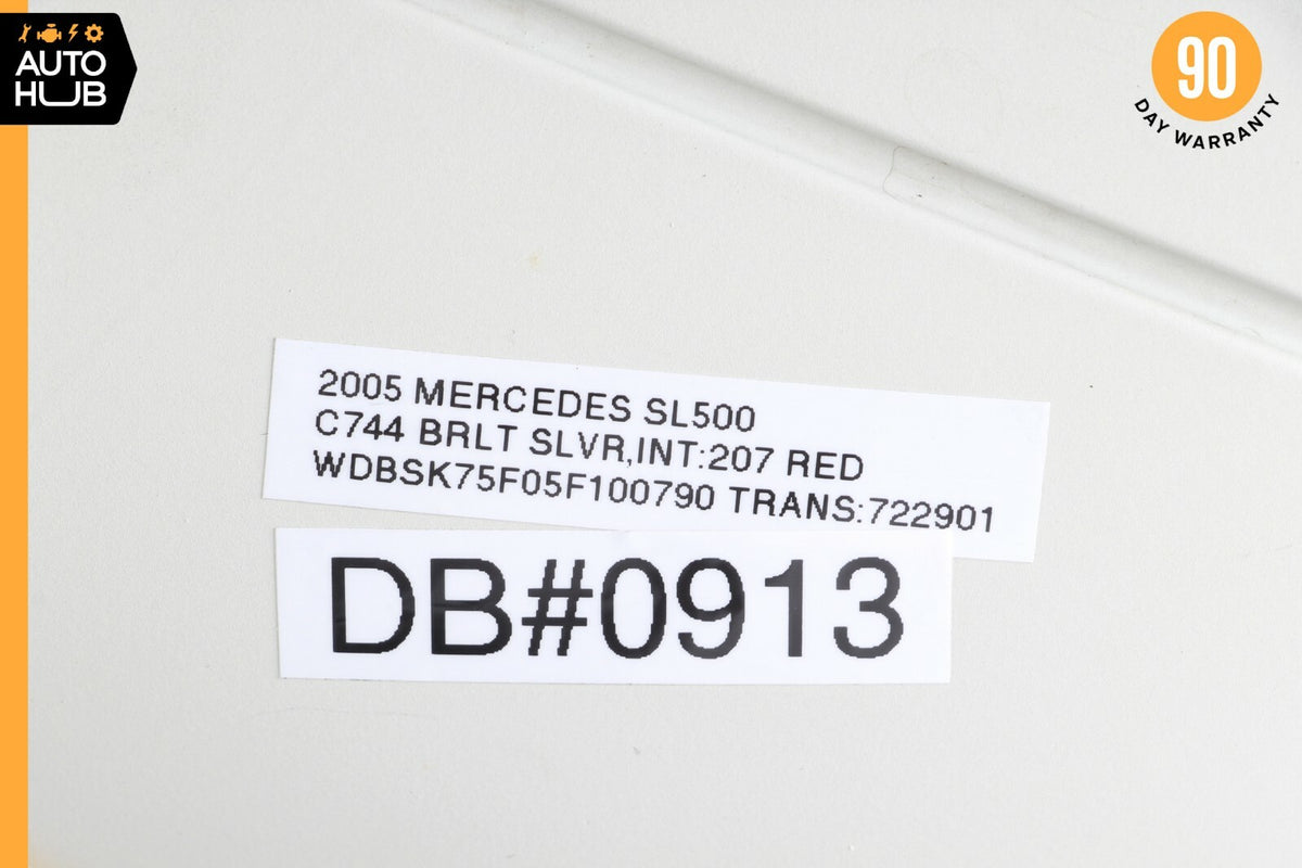04-08 Mercedes R230 SL500 SL600 Right Side Rear View Door Mirror White OEM - photo 12