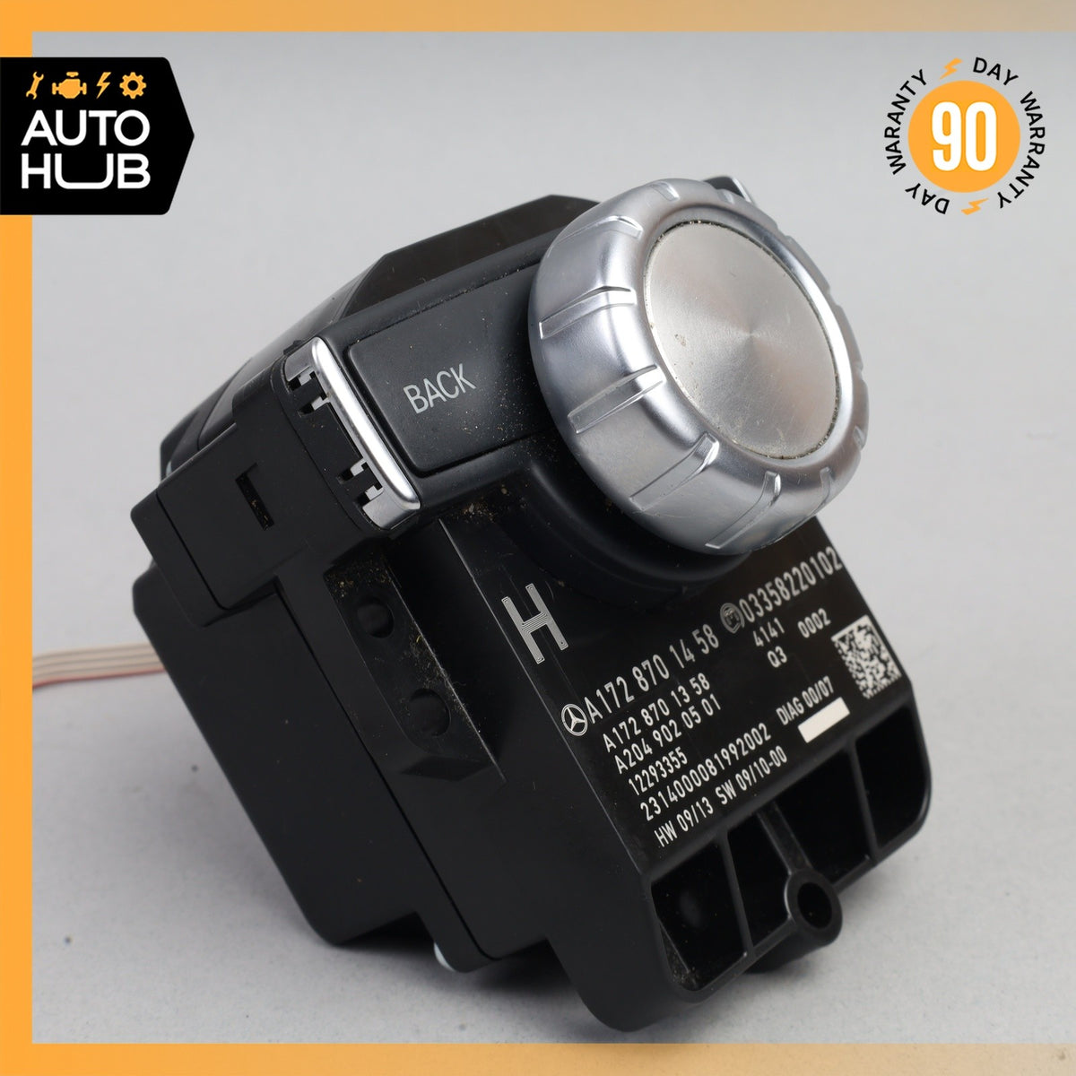 Mercedes R172 SLK250 Console Head Unit Controller Knob Multi Switch OEM - photo 7