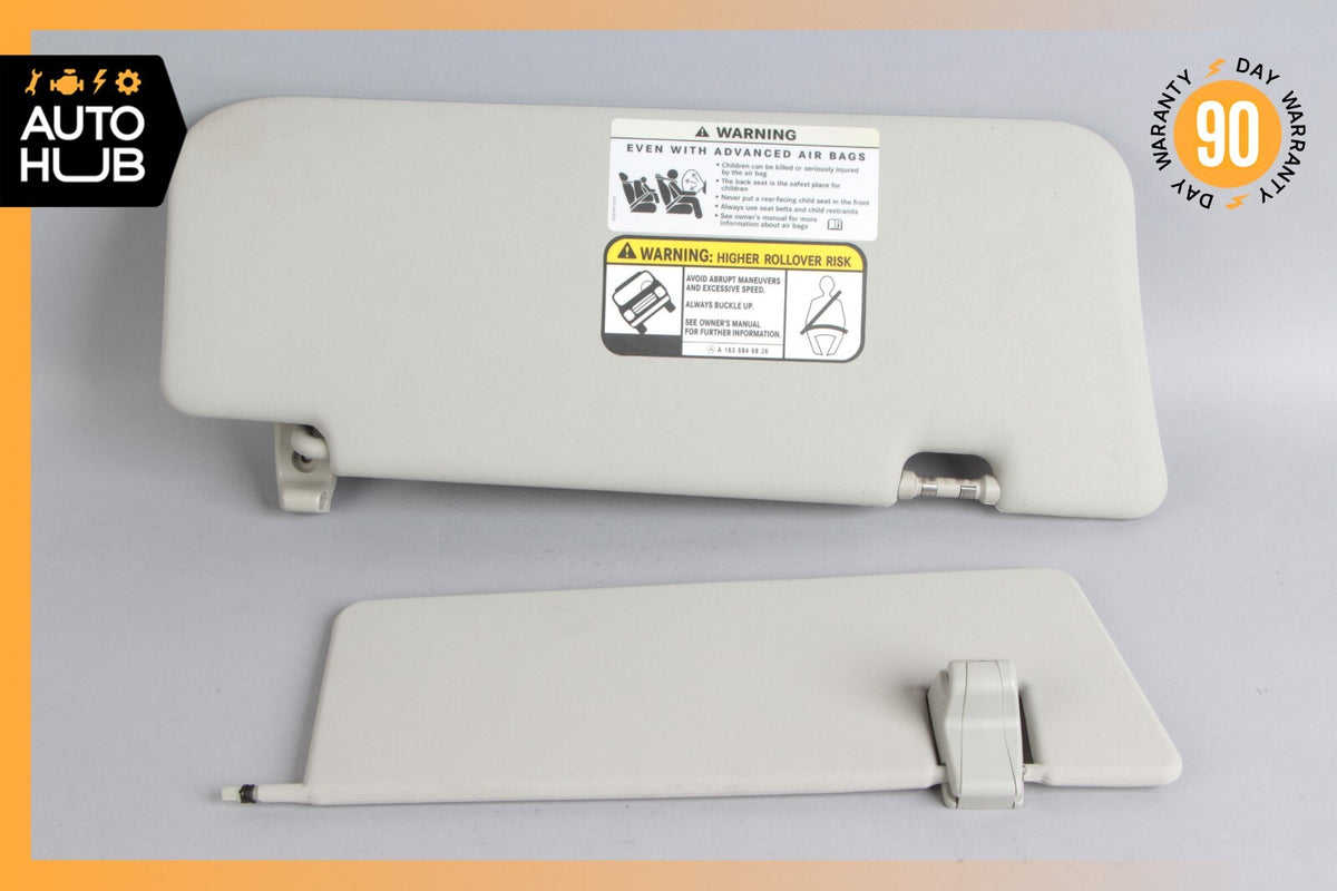 06-12 Mercedes X164 GL550 ML350 Sun Visor Sunvisor Front Left Driver Side OEM - photo 2