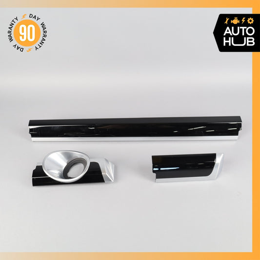 11-18 Porsche Cayenne 958 Dashboard Cover Panel Trim Molding Set Wood OEM 98k - photo 1