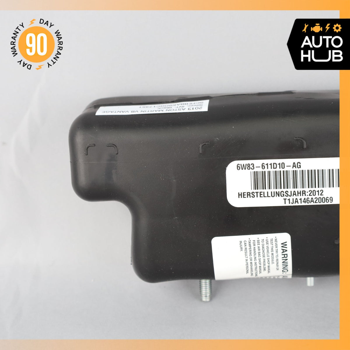 05-17 Aston Martin V8 Vantage DB9 Left Seat Airbag Air Bag 6W83611D10AG OEM 26k - photo 3