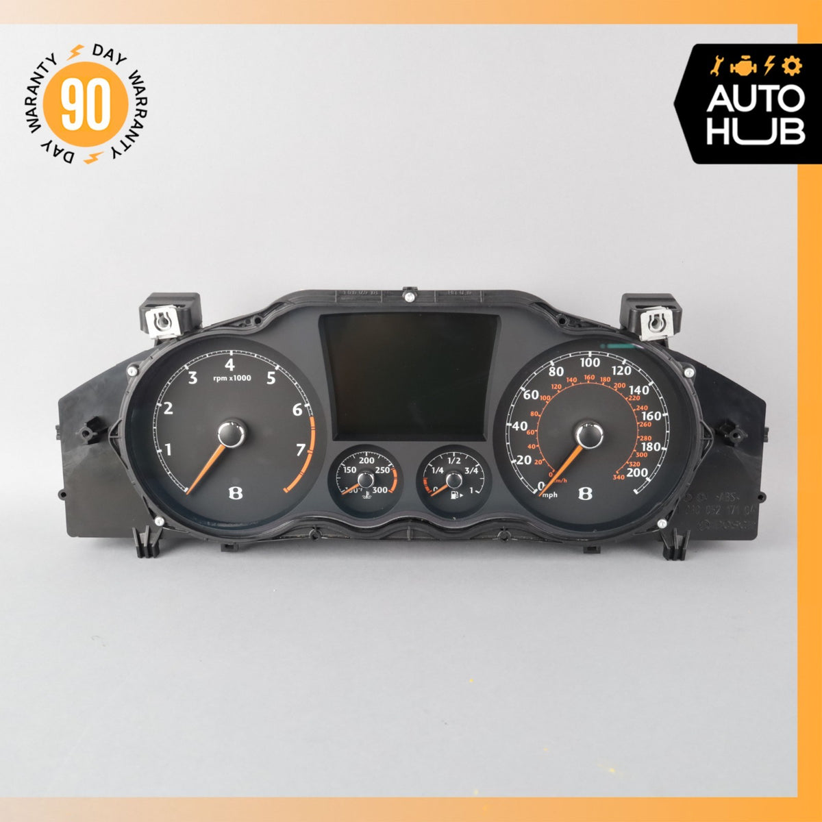 12-13 Bentley Continental Flying Spur Instrument Cluster Speedometer OEM 103k - photo 3
