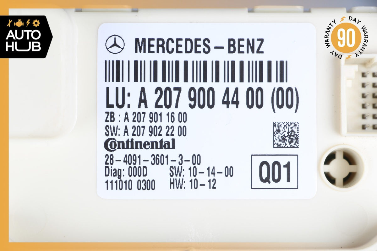 10-17 Mercedes W207 E550 E350 Coupe Rear Window Regulator Control Module OEM - photo 11
