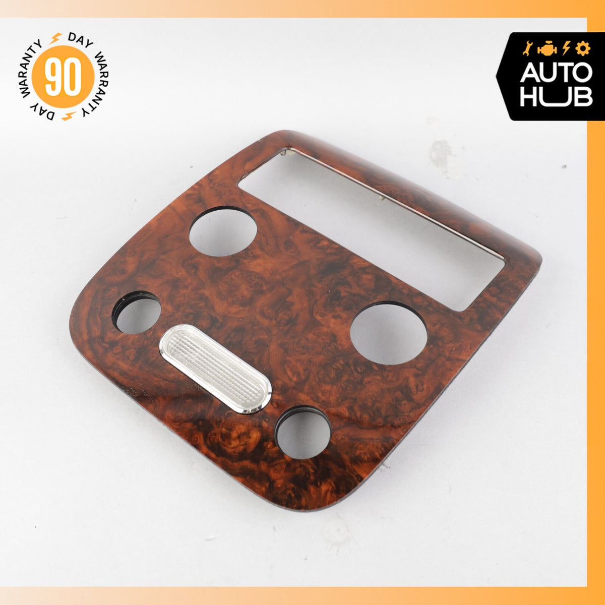 03-10 Bentley Continental GT Coupe Overhead Dome Light Trim Wood OEM 65k - photo 3