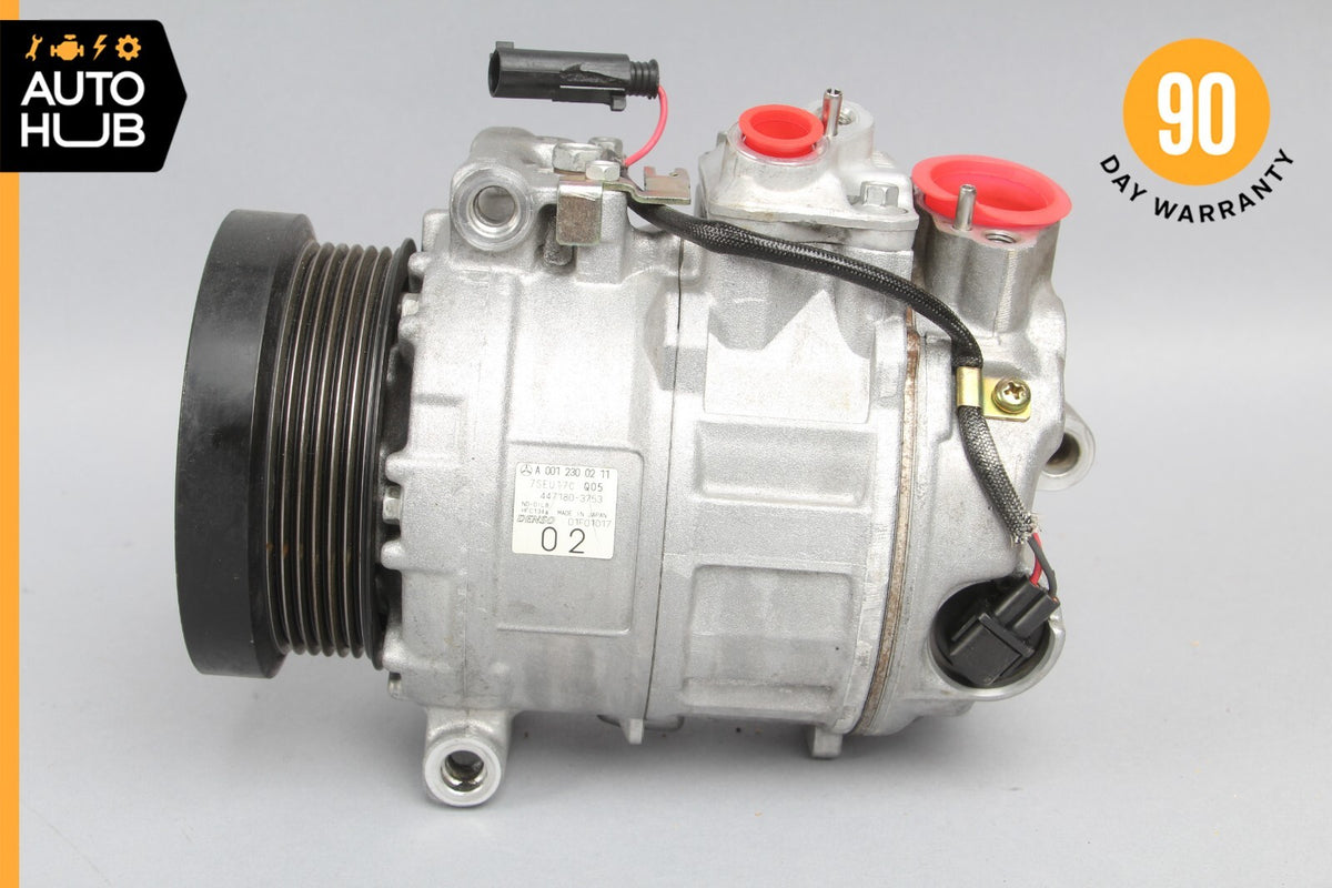 03-06 Mercedes R230 SL500 SL55 AC A/C Air Conditioning Compressor 0012300211 OEM - photo 2
