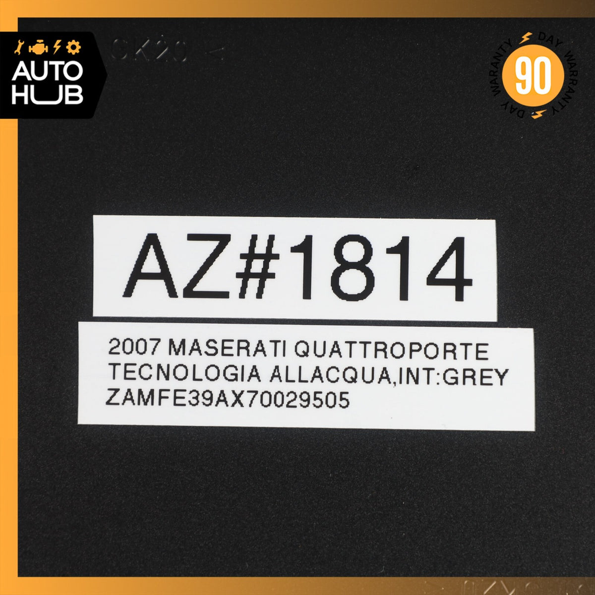 03-08 Maserati Quattroporte M139 AWS Advanced Weight System Control Module OEM - photo 10