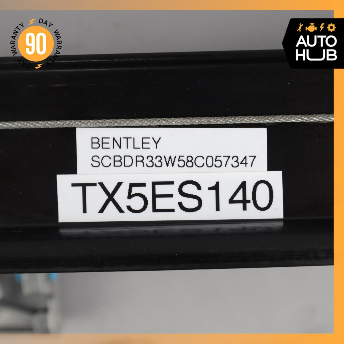 Bentley Continental GTC Front Left Side Door Window Regulator 3W7837401 OEM 19k - photo 17