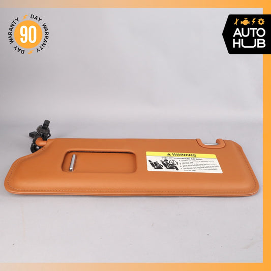 03-18 Bentley Continental Flying Spur Left Sun Visor Shade Sunvisor Brown OEM - photo 1