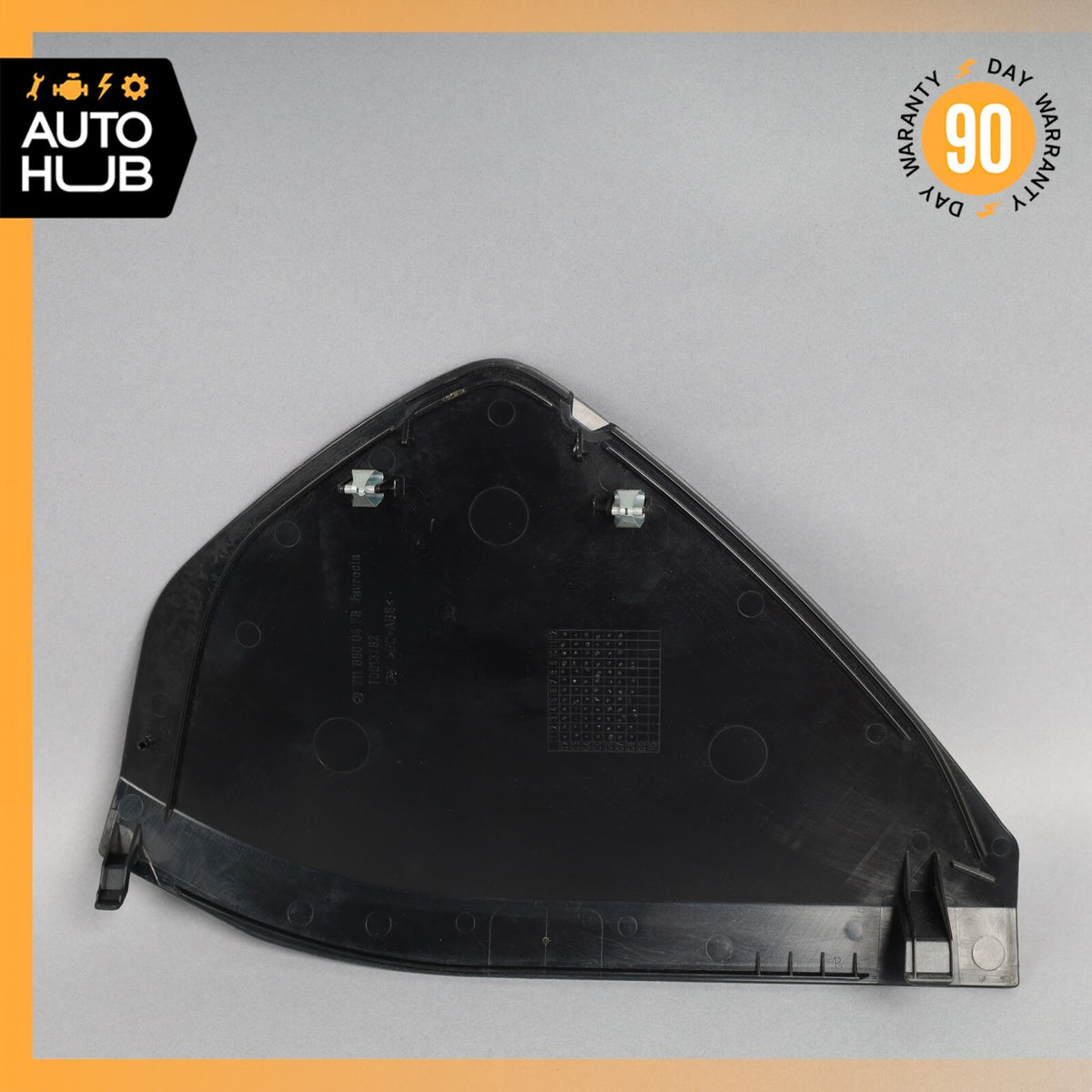 07-09 Mercedes W211 E350 E320 E550 Right Dashboard Trim Cover Panel Black OEM - photo 7