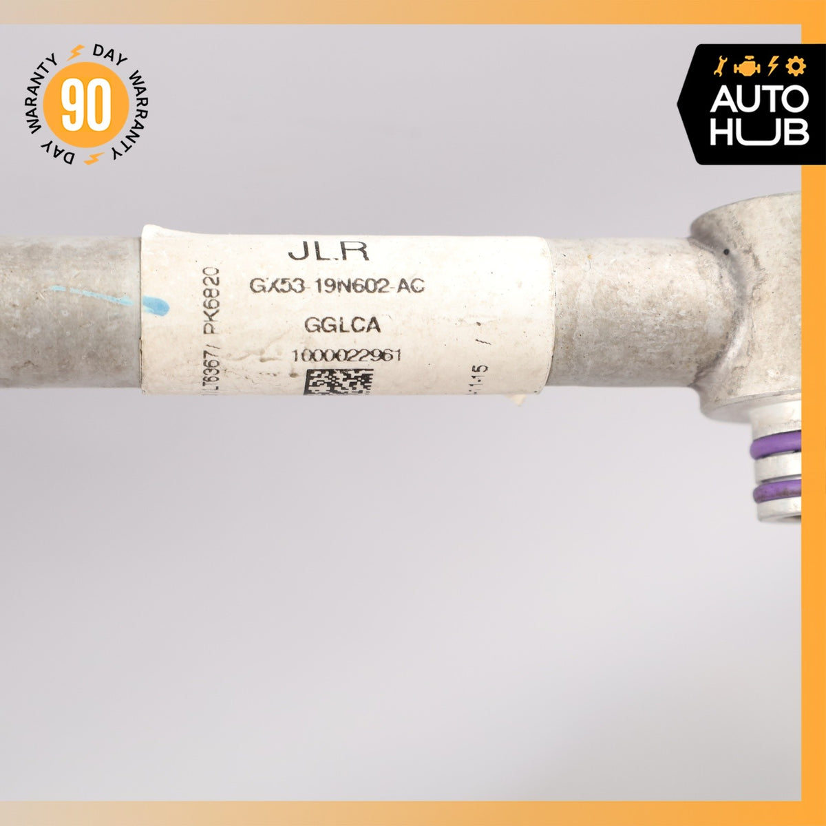 Jaguar X152 F-Type A/C AC Air Conditioning Hose Line GX5319N602AC OEM 79k - photo 10