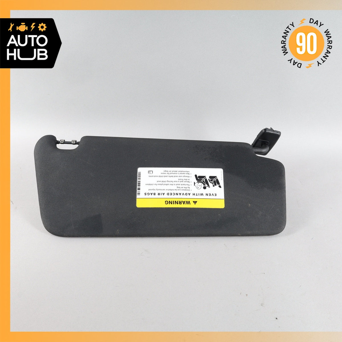 Mercedes W207 E350 C350 Coupe Left Side Sun Visor Shade Sunvisor Black OEM - photo 9