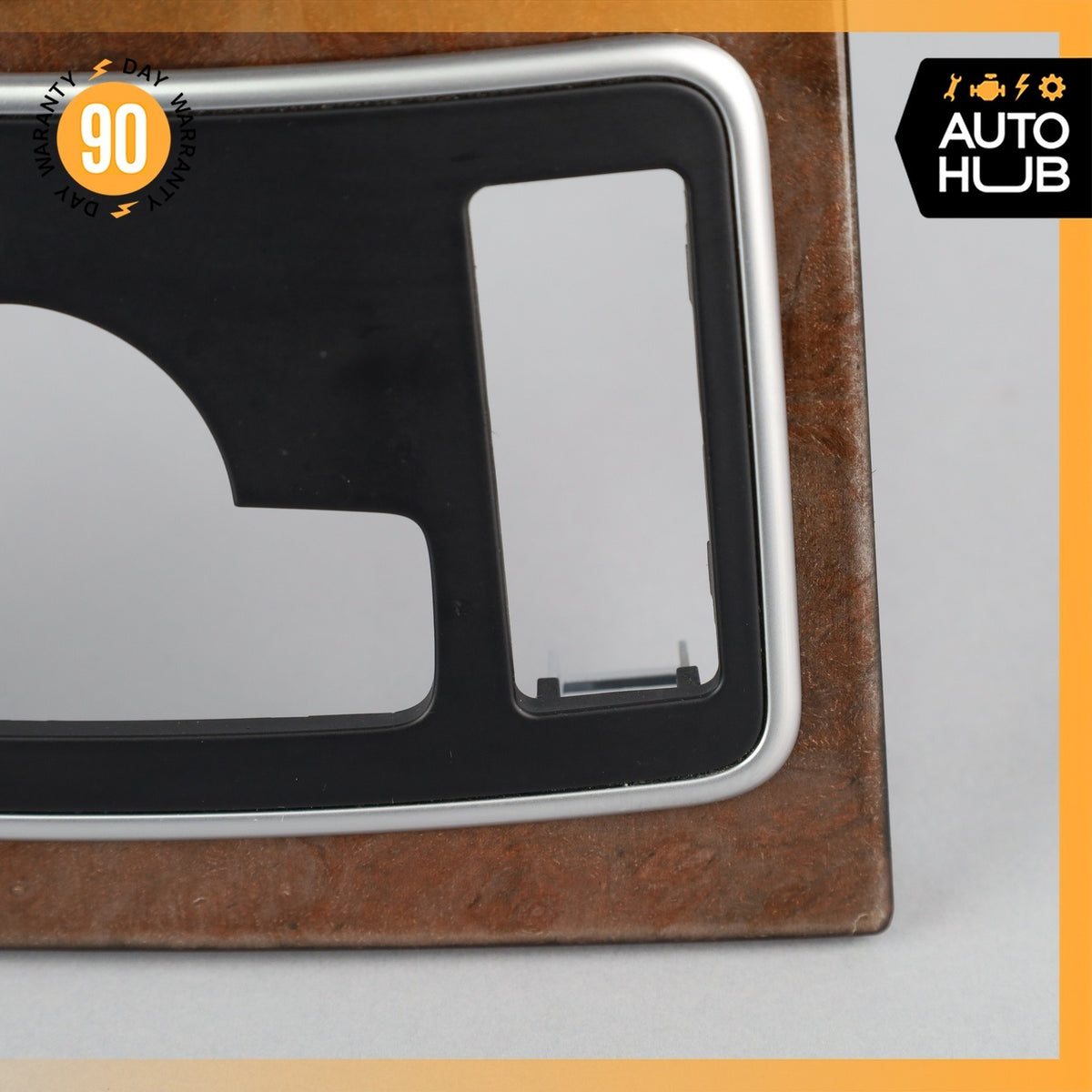 10-13 Mercedes W212 E350 E400 E550 Center Console Switch Trim Bezel Wood OEM - photo 6