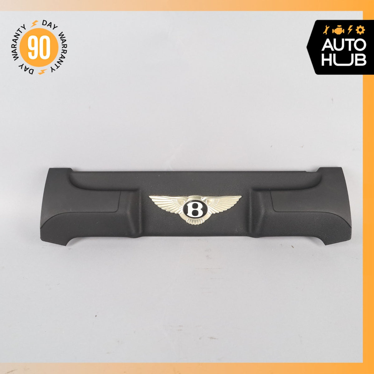03-13 Bentley Continental Flying Spur GT Rear Engine Cover Plate Trim OEM - photo 2