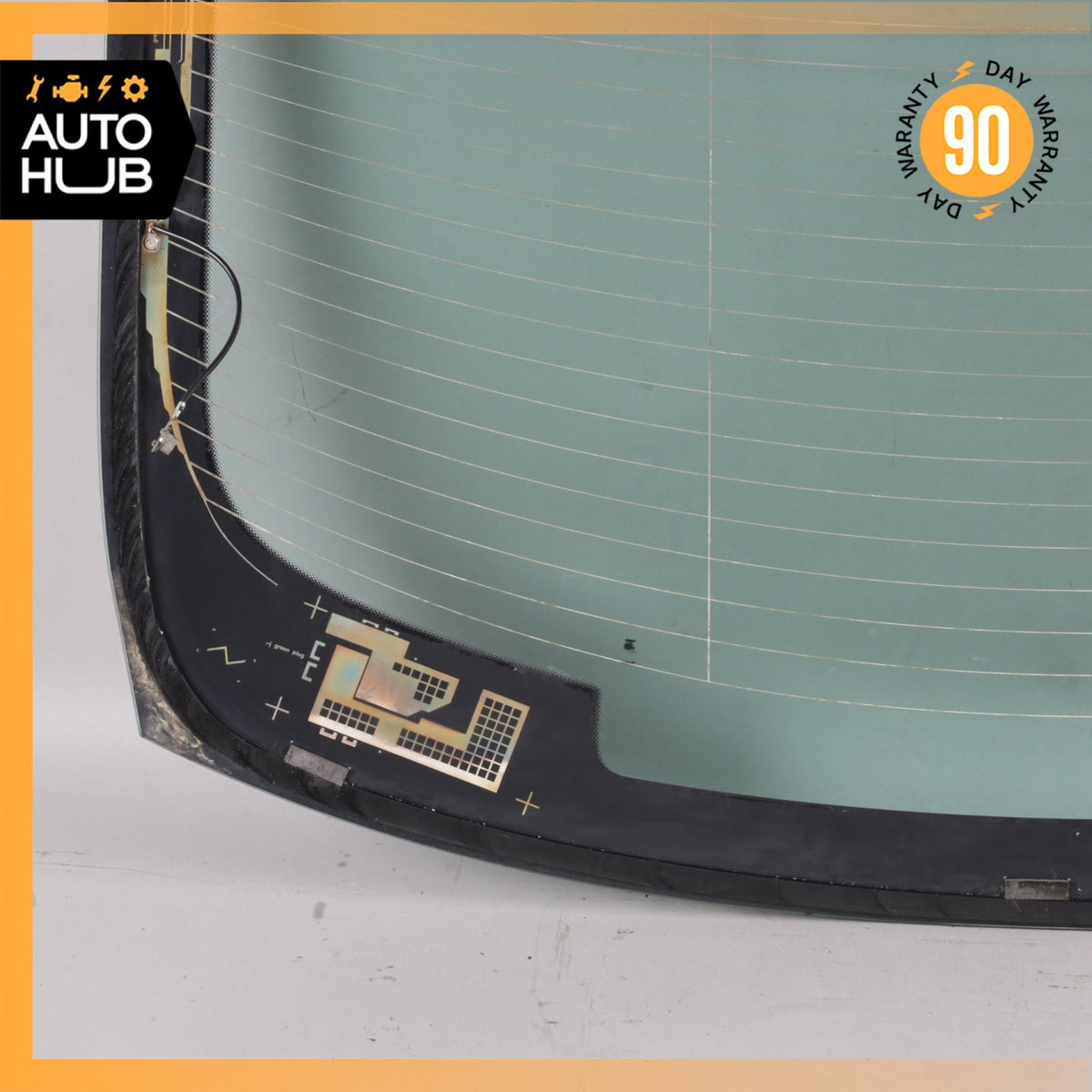 18-23 Mercedes W238 E400 E450 E53 AMG Coupe Rear Windshield Window Glass OEM - photo 12