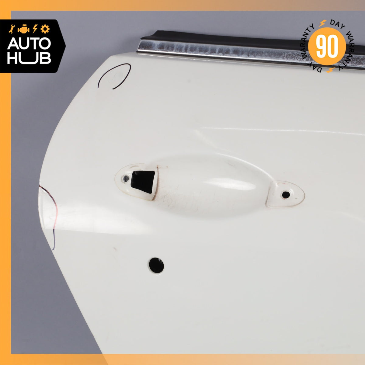08-14 Maserati GranTurismo M145 Right Side Door Shell Frame Panel White OEM 61k - photo 6