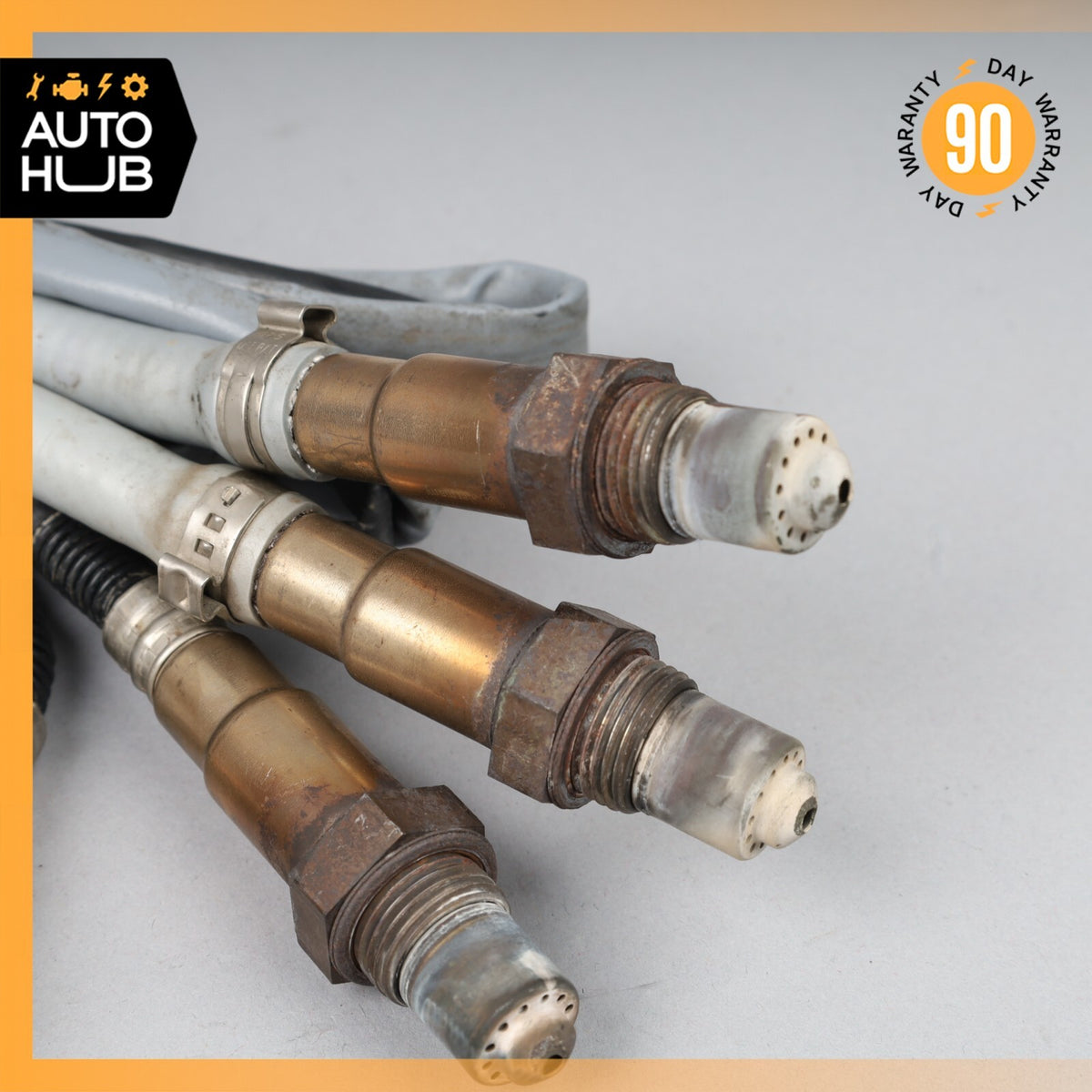 11-18 Porsche Cayenne 958 S Hybrid Oxygen O2 Sensor Lambda Set of 4 OEM - photo 3