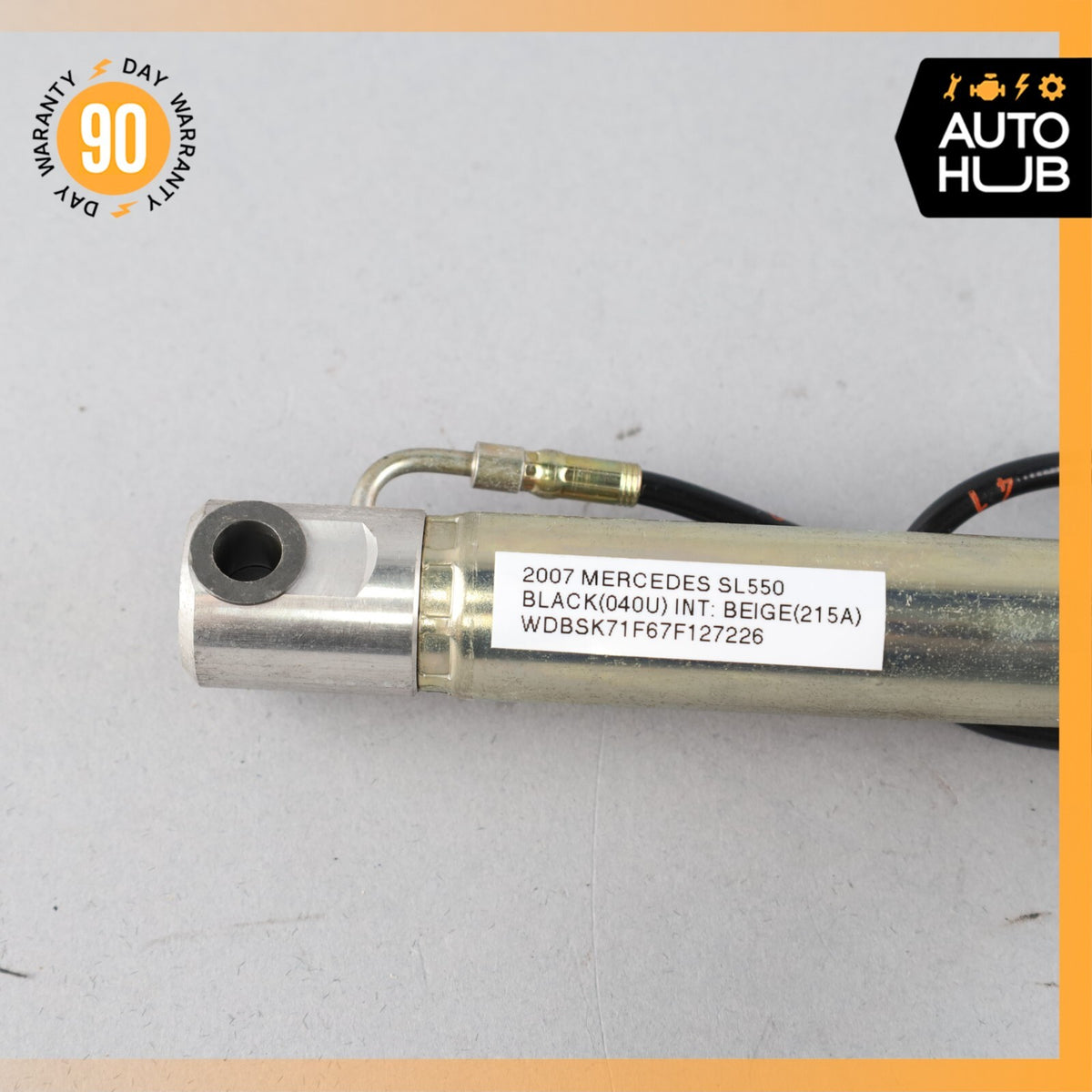 Mercedes R230 SL550 SL55 Convertible Left Side Main Top Drive Lift Cylinder OEM - photo 3
