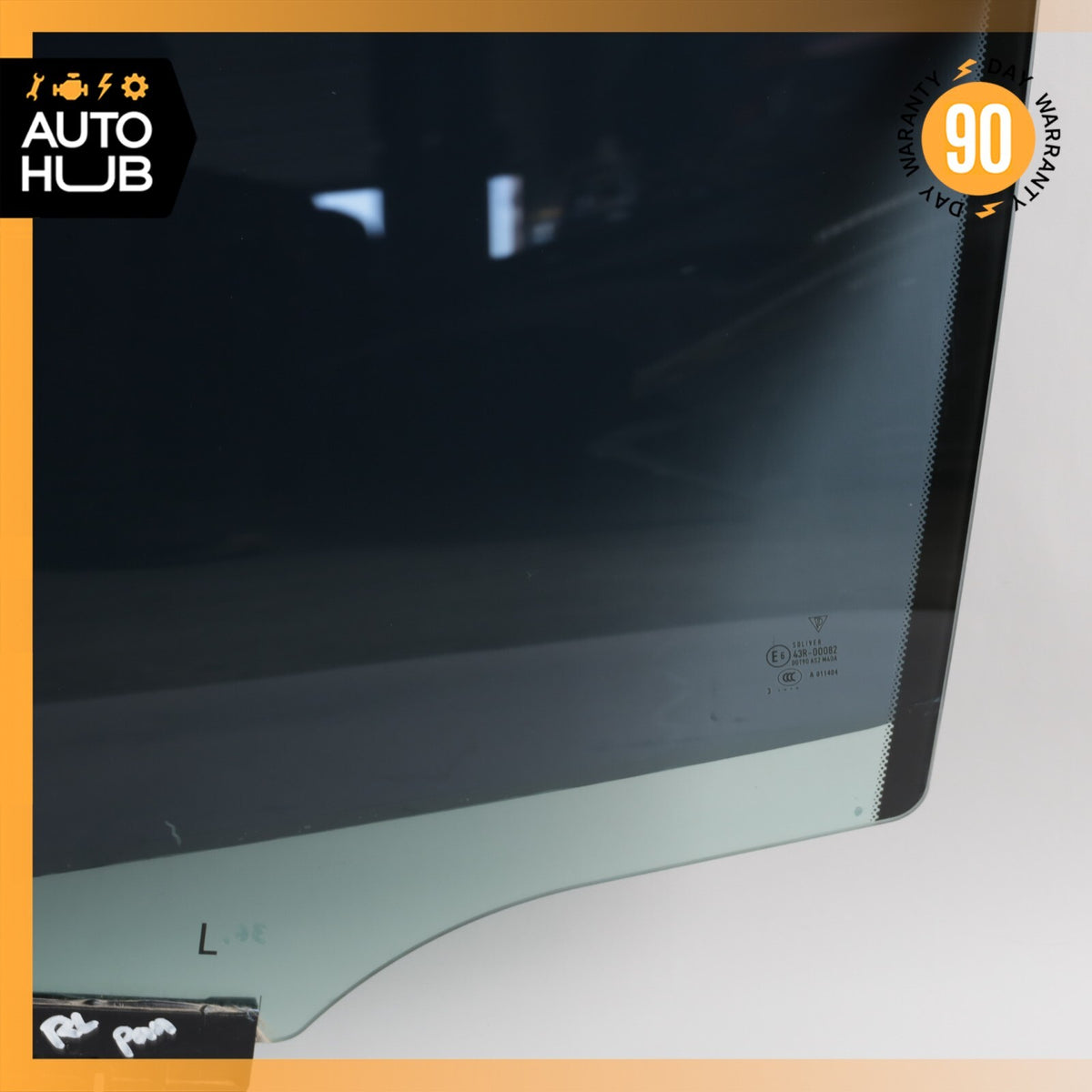10-16 Porsche Panamera S 970 Hybrid Rear Left Side Door Window Glass OEM - photo 4