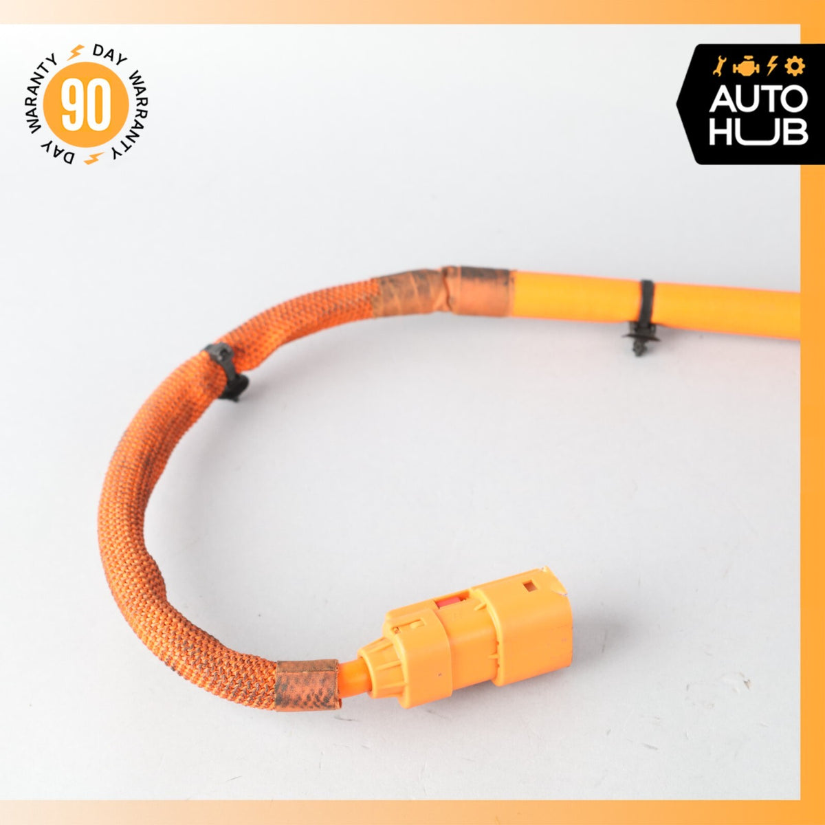 15-18 Porsche Cayenne E-Hybrid 958 A/C AC Compressor High Voltage Wire Cable OEM - photo 7