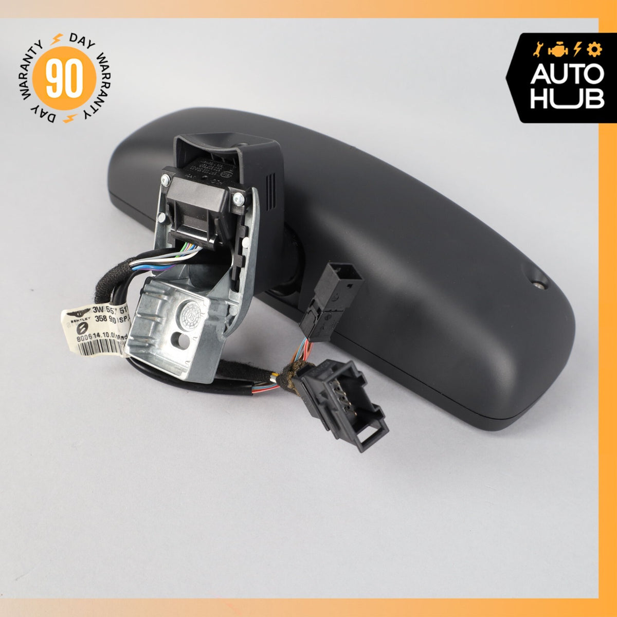 06-18 Bentley Flying Spur Interior Rear View Mirror Black OEM 76k - photo 7