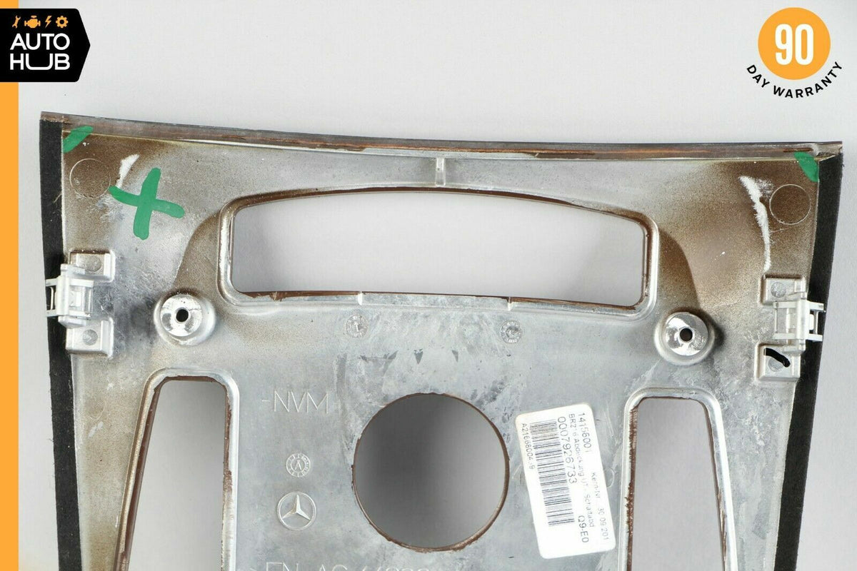 07-14 Mercedes W216 CL550 CL63 Center Console Multi Function Switch Trim OEM 59k - photo 8
