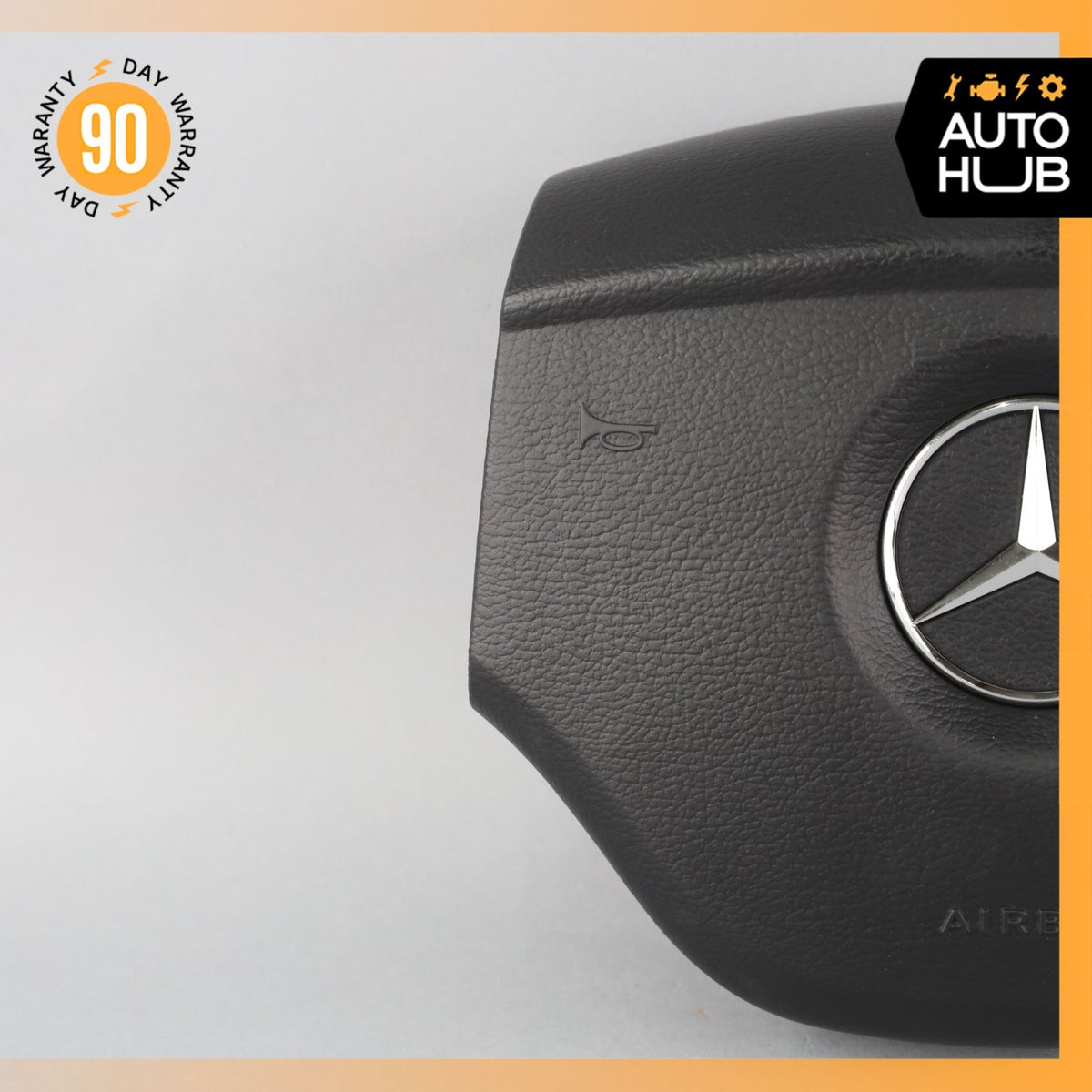 06-08 Mercedes W164 ML63 GL450 Driver Steering Wheel Airbag Air Bag Black OEM - photo 2