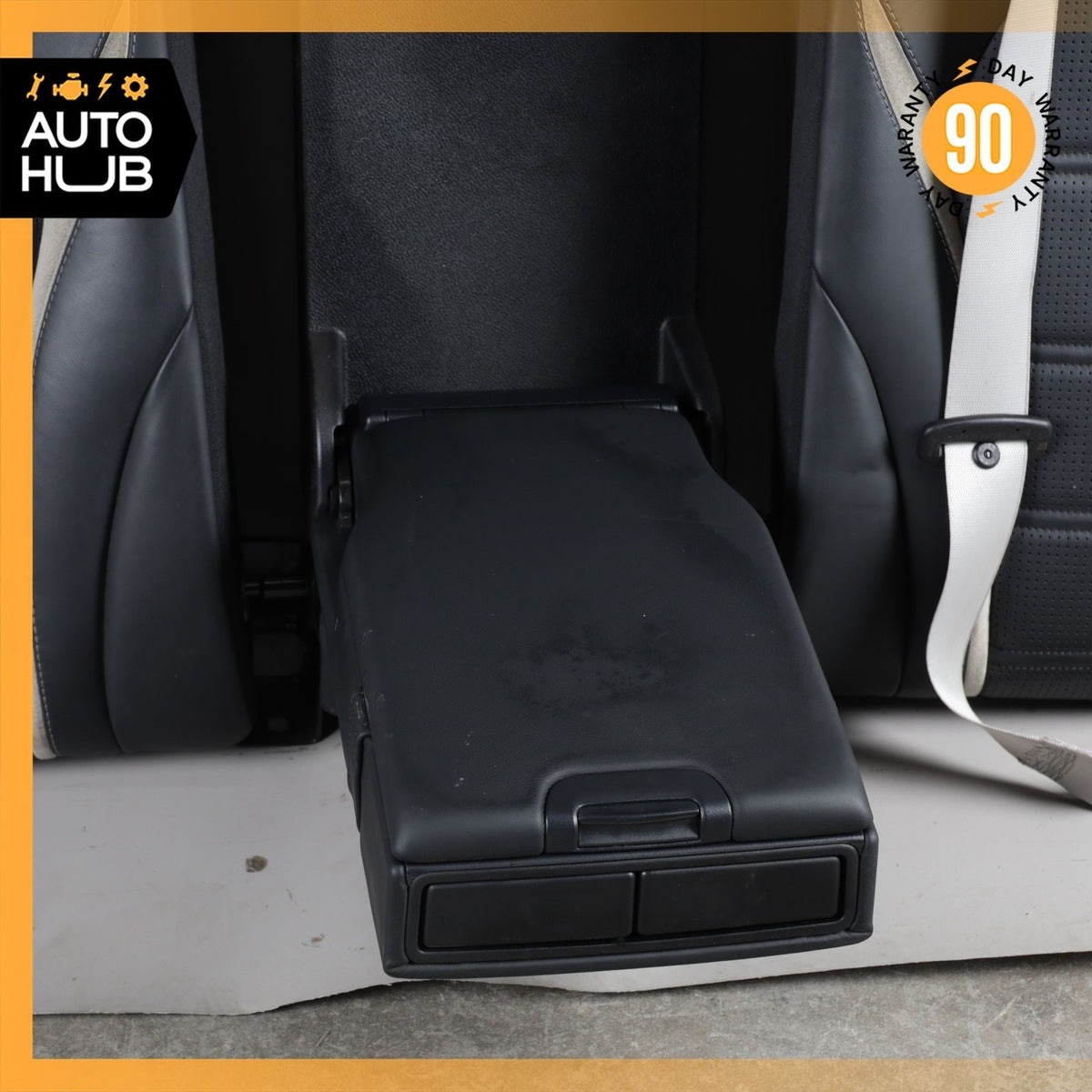 15-21 Mercedes W205 C63 AMG Sedan Rear Seat Cushion Upper Top Assembly Nappa OEM - photo 11