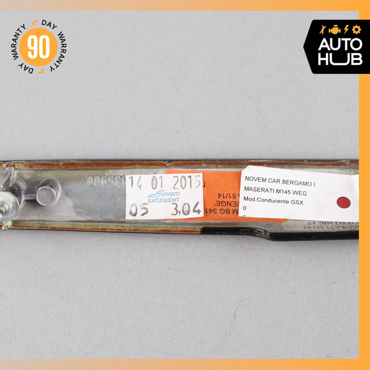 08-19 Maserati Granturismo M145 Left Side Dashboard Dash Trim Molding OEM 17k - photo 8