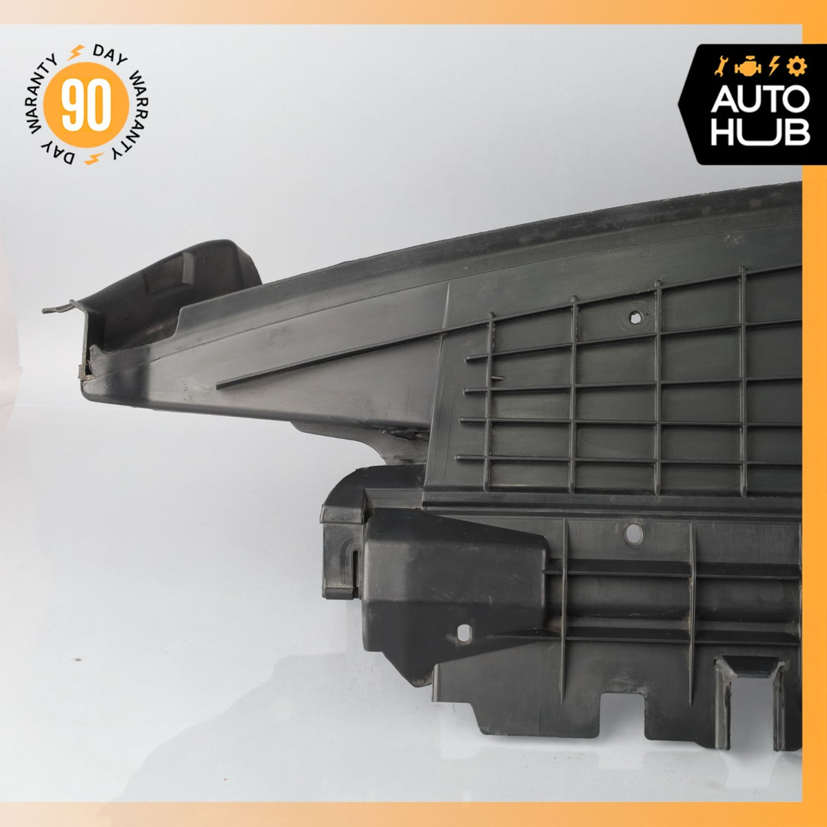 2014 Mercedes W207 E350 Engine Radiator Lower Baffle Air Duct 2075052730 OEM 81k - photo 3