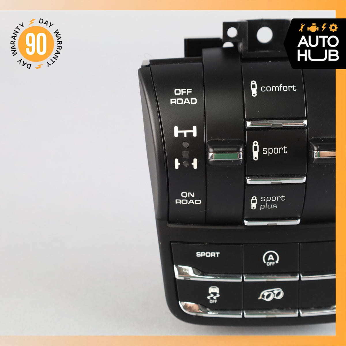 15-18 Porsche Cayenne 958 GTS Suspension Mode Selector Switch Panel OEM - photo 3